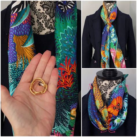 hermes foulard fiori|hermes scarf.